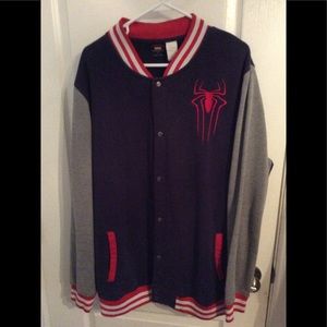 Marvel Amazing Spiderman letterman jacket